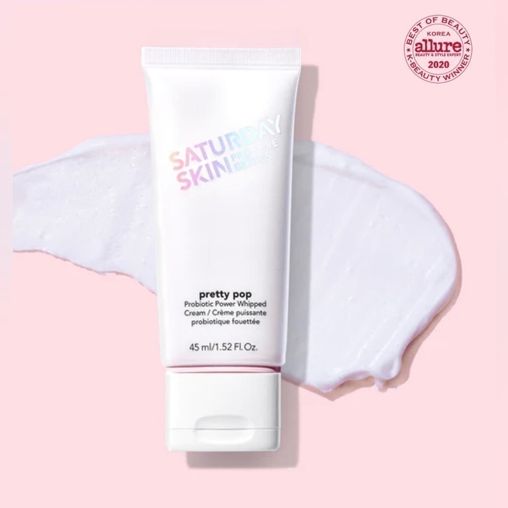 BRAND NEW IN BOX Saturday Skin Pretty Pop‎ Probiotic Power Whipped Cream
